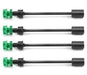 Alloy Machined Universal Drive Shafts w/ Hex Hubs for Traxxas 1/10 E-Revo 2.0