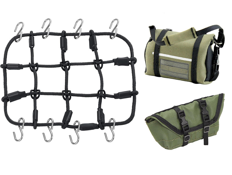 Realistic Model 1/18 Scale Accessories Set for Off-Road Crawler