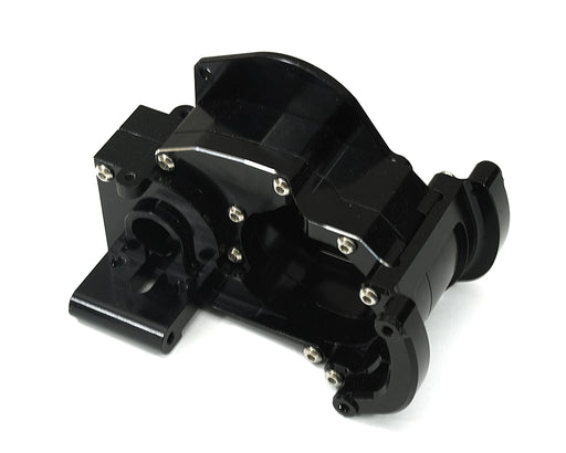 Black Billet Machined Gear Box Housing Upgrade for Traxxas 727R & Drag Slash