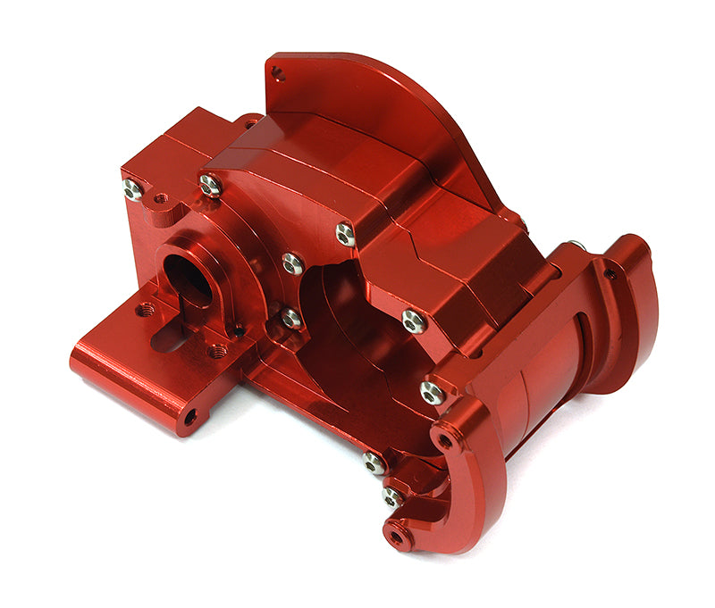 Red Billet Machined Gear Box Housing Upgrade for Traxxas 727R & Drag Slash