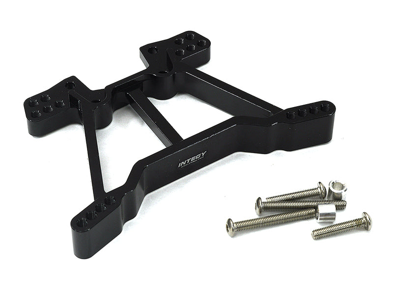 Billet Machined Alloy Rear Shock Tower for Traxxas 1/10 Rustler 4X4