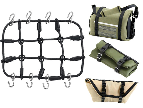 Realistic Model 1/18 Scale Accessories Set for Off-Road Crawler