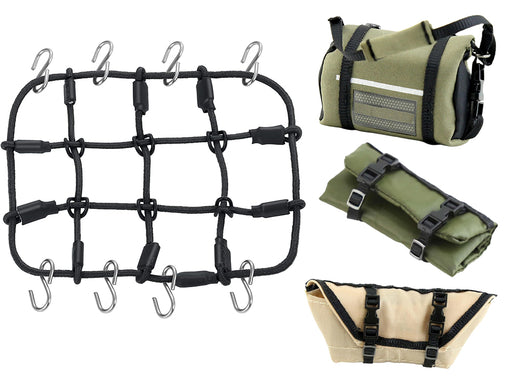 Realistic Model 1/18 Scale Accessories Set for Off-Road Crawler