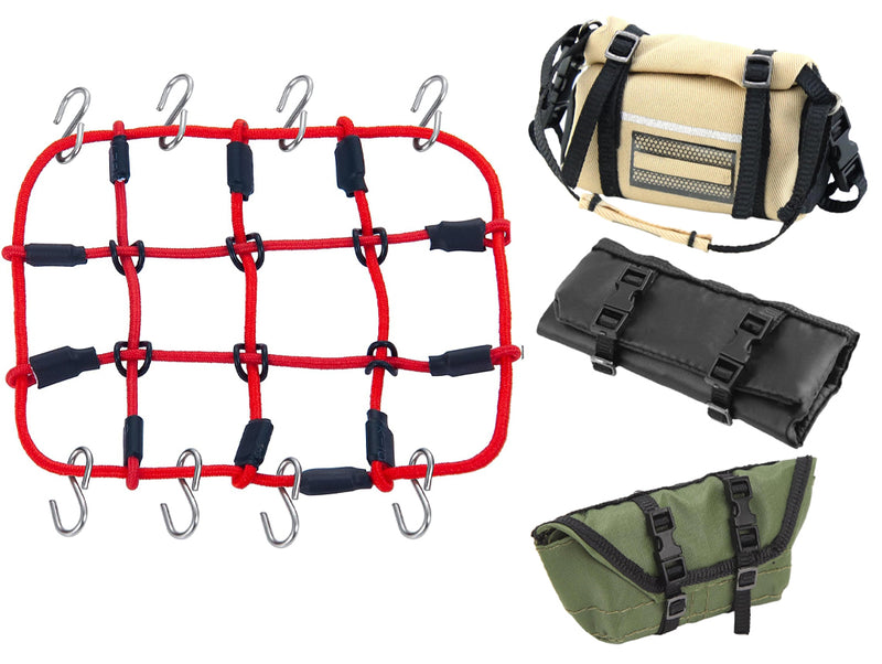 Realistic Model 1/18 Scale Accessories Set for Off-Road Crawler