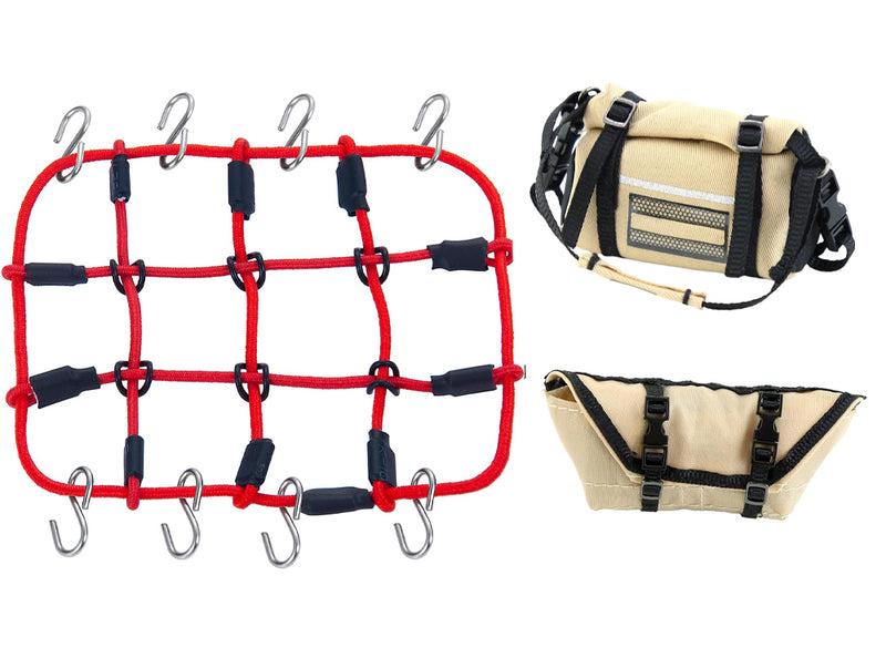 Realistic Model 1/18 Scale Accessories Set for Off-Road Crawler