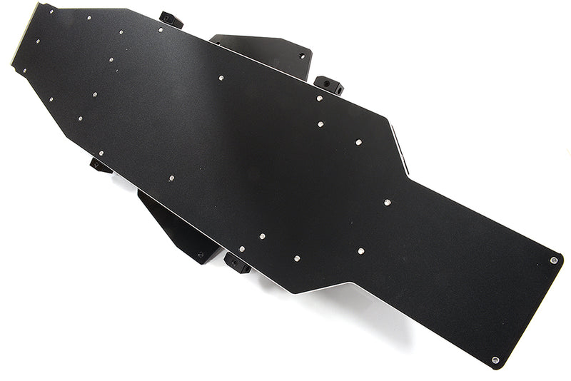Low Center of Gravity Black Alloy Chassis Upgrade Kit for Traxxas Slash 1/10 2WD | Slash 2WD XL5 & VXL