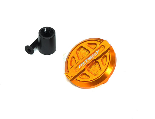 Billet Machined Fuel Filler Cover for Axial SCX6 Crawler