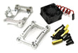 Billet Machined Motor Mount w/ 40x40mm 17k rpm Fan for Traxxas 1/8 Sledge 4WD