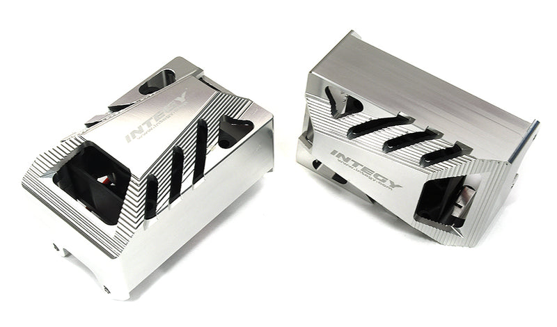 Billet Machined Shrouds w/ Twin Cooling Fan 40x40mm 17k rpm for Traxxas XRT