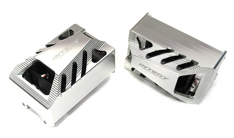 Billet Machined Shrouds w/ Twin Cooling Fan 40x40mm 17k rpm for Traxxas XRT