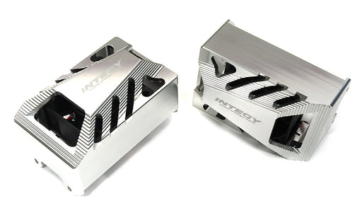 Billet Machined Shrouds w/ Twin Cooling Fan 40x40mm 17k rpm for Traxxas XRT