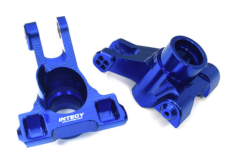 Billet Machined Rear Hub Carriers for Arrma 1/10 Kraton 4X4 4S V2 BLX