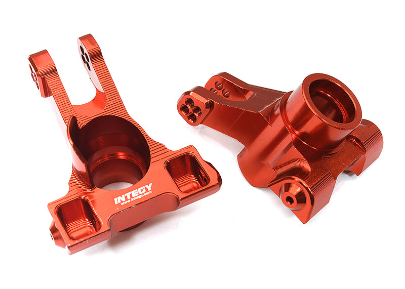 Billet Machined Rear Hub Carriers for Arrma 1/10 Kraton 4X4 4S V2 BLX