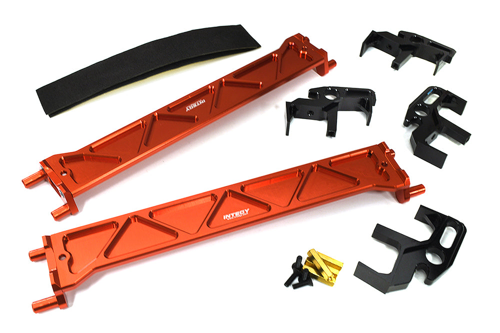 Billet Machined Battery Hold-Downs & Mounts Kit for Traxxas XRT