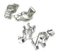 Billet HD Steering & Caster Blocks for Traxxas x-Maxx 4X4 Req 20x32x4mm Bearings