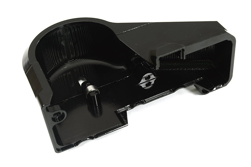 Machined Black Spur & Pinion Gear Upper Cover for Traxxas XRT & X-Maxx 7887 | X-Monster Chassis | X-Maxx 4X4 with WideMaxx
