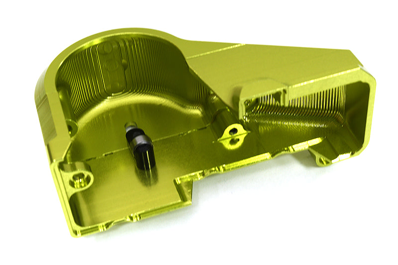 Billet Machined Spur & Pinion Gear Upper Cover for Traxxas XRT & X-Maxx - Green