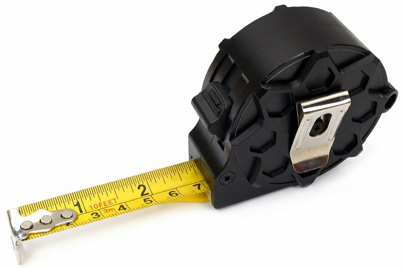 3 Meter Tape Measure by Integy - Alloy Machined Case 9ft Metric & Inch
