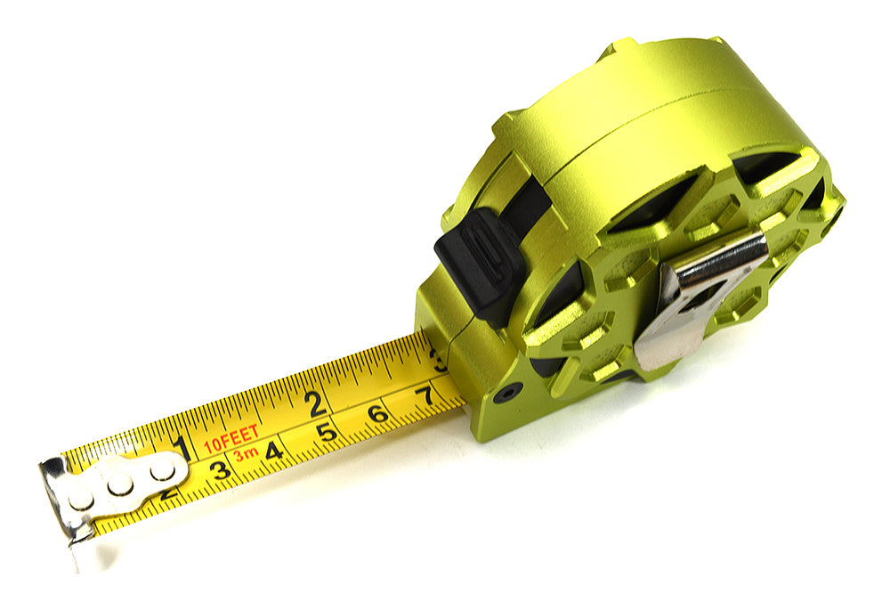 3 Meter Tape Measure by Integy - Alloy Machined Case 9ft Metric & Inch