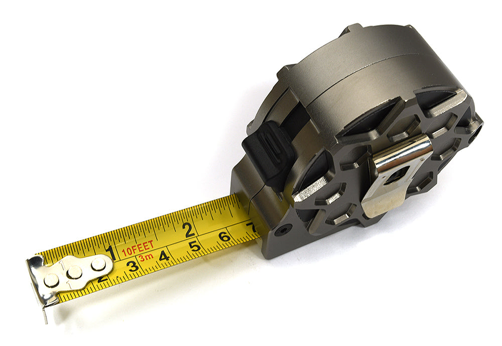 3 Meter Tape Measure by Integy - Alloy Machined Case 9ft Metric & Inch