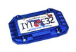 Realistic License Plate w/ Alloy Frame for Axial 1/6 SCX6