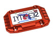 Realistic License Plate w/ Alloy Frame for Axial 1/6 SCX6