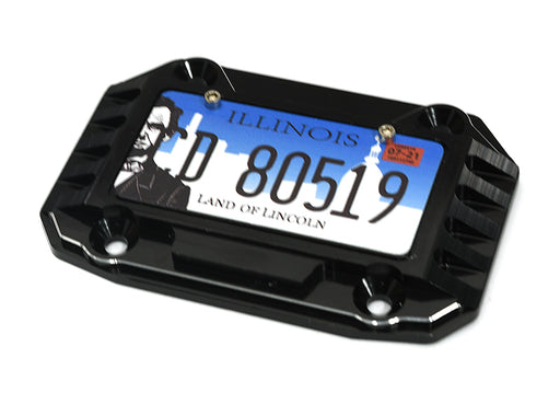 Realistic License Plate w/ Alloy Frame for Axial 1/6 SCX6