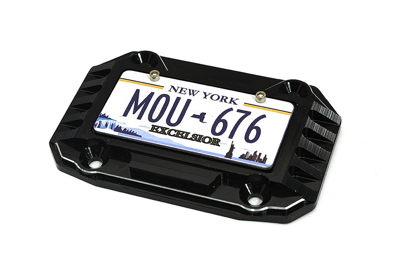 Realistic License Plate w/ Alloy Frame for Axial 1/6 SCX6