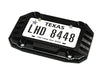 Realistic License Plate w/ Alloy Frame for Axial 1/6 SCX6
