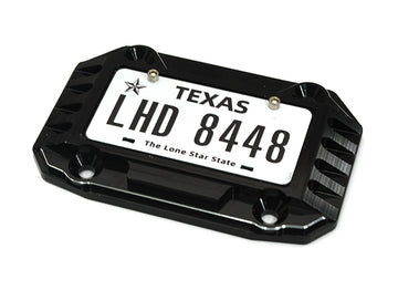 Realistic License Plate w/ Alloy Frame for Axial 1/6 SCX6