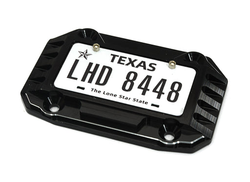 Realistic License Plate w/ Alloy Frame for Axial 1/6 SCX6