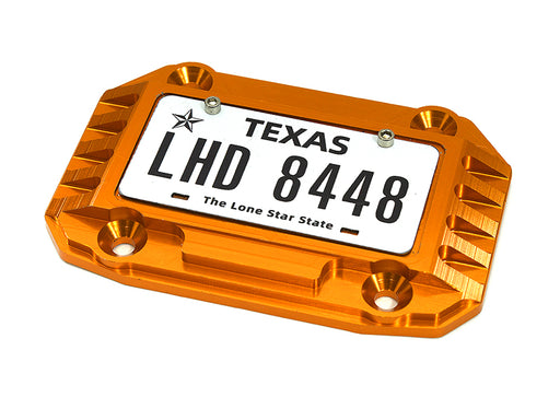 Realistic License Plate w/ Alloy Frame for Axial 1/6 SCX6