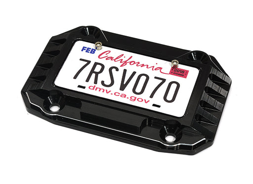 Realistic License Plate w/ Alloy Frame for Axial 1/6 SCX6