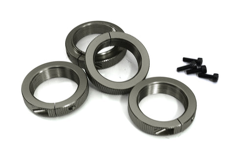 Clamp Type Spring Adjustment Collars for Arrma 1/5 Kraton 4X4 8S BLX Monster