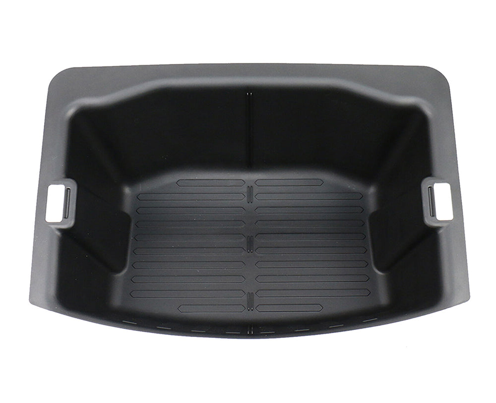 Black TPE Rear Trunk Storage Box for Tesla 17-23 Model 3