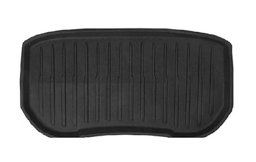 Black TPE Plastic Weather Frunk Mat w/ Pattern for Tesla 24 Model 3