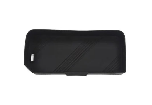 Black Silicone Rear Left Trunk Storage Organizer Tray for Tesla 22-24 Model X