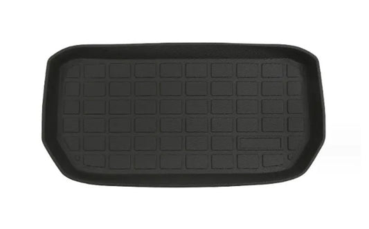 Black TPE Plastic Weather Frunk Mat for Tesla 20-24 Model Y