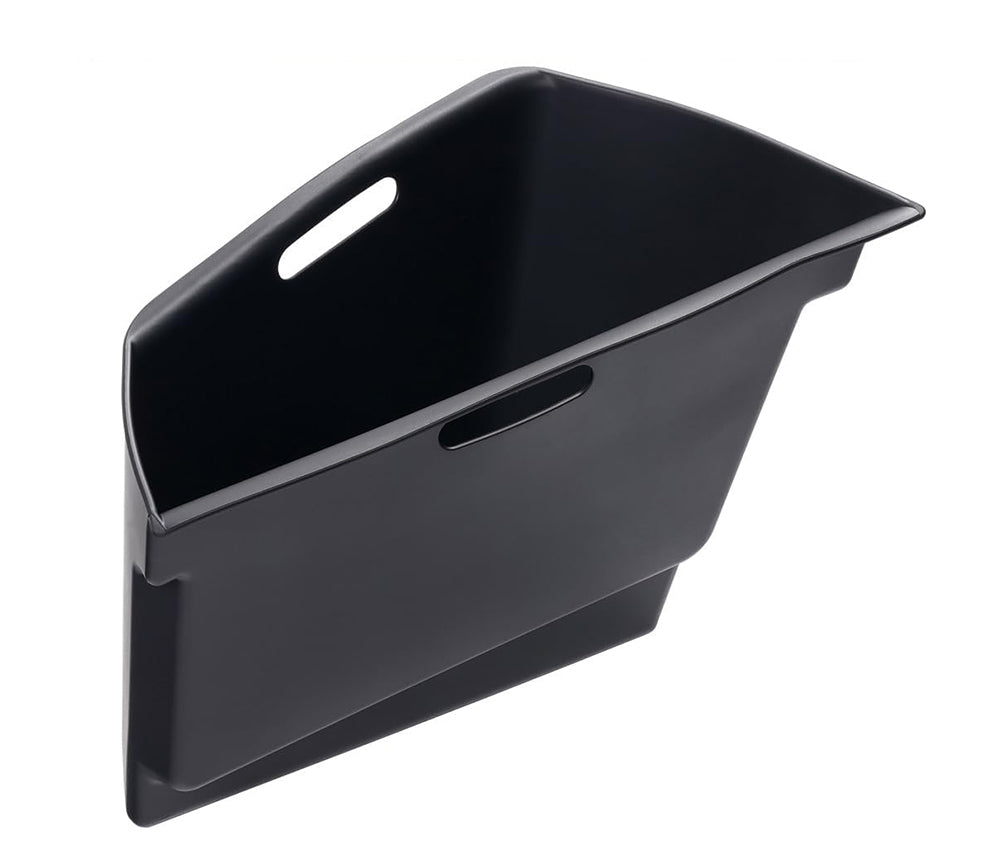 Black Silicone Rear Trunk Left Storage Box for Tesla 22-24 Model S