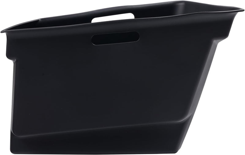 Black Silicone Rear Trunk Left Storage Box for Tesla 22-24 Model S