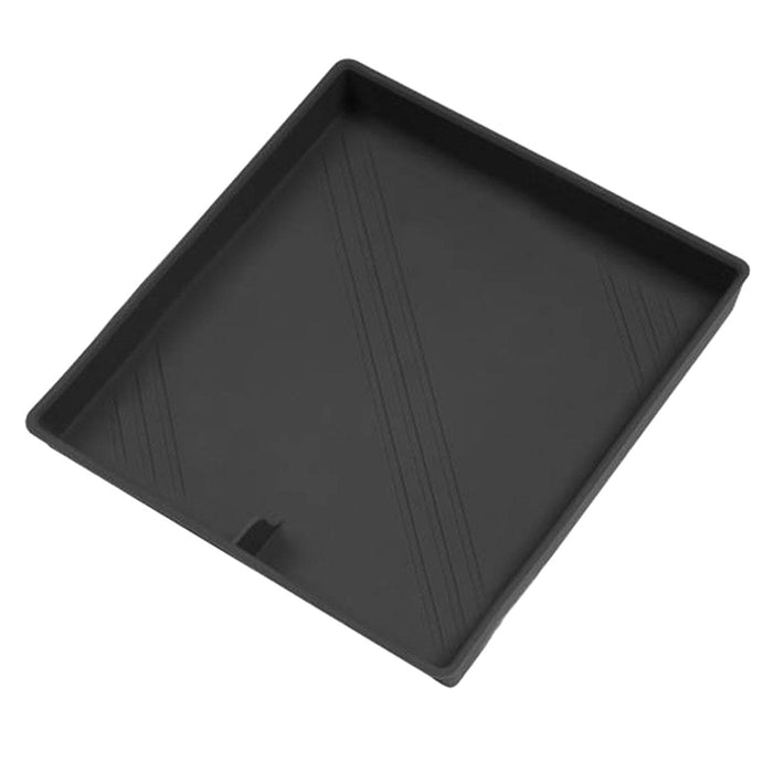 Black TPE Central Control Lower Storage Pad for Tesla 24 Model 3
