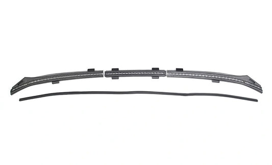 Black ABS Front Hood Water Retaining Strips for Tesla Model Y