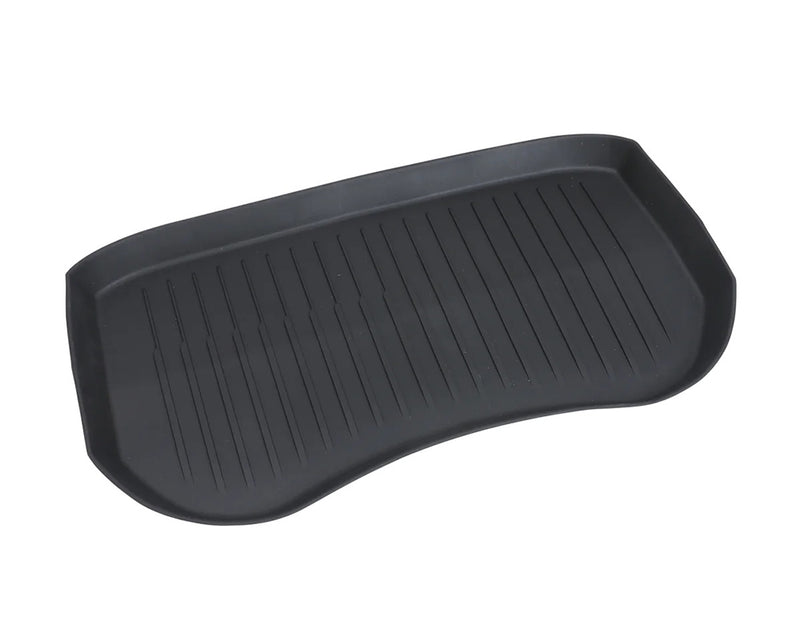 Black TPE Injection Weather Frunk Mat for Tesla 21-23 Model 3