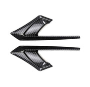 Glossy Carbon Side Camera Aero Trim Covers Shades for Tesla 20-23.6 Model Y