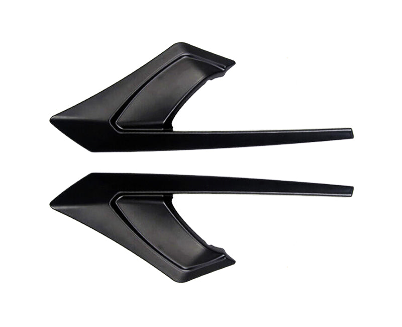 Glossy Black Side Camera Aero Trim Covers Shades for Tesla 20-23.6 Model Y