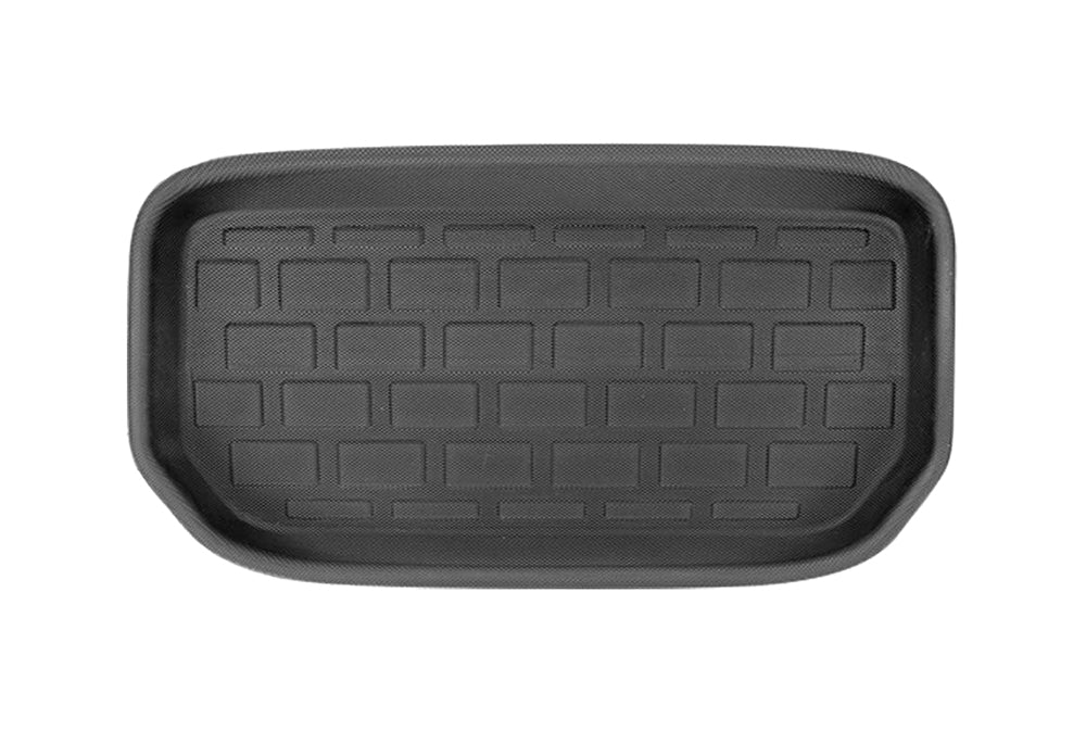 Black TPE 3D Molded Frunk Mat for Tesla 20-24 Model Y