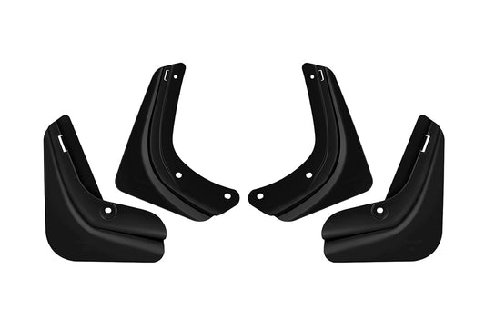 Black TPE Front & Rear Mudguards for Tesla 21-23 Model 3