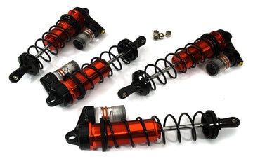 Machined Piggyback Shocks (4) for Arrma 1/8 Outcast & Kraton 6S BLX 118m & 134mm