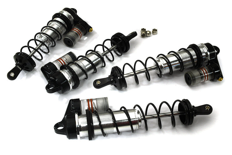 Machined Piggyback Shocks (4) for Arrma 1/8 Outcast & Kraton 6S BLX 118m & 134mm