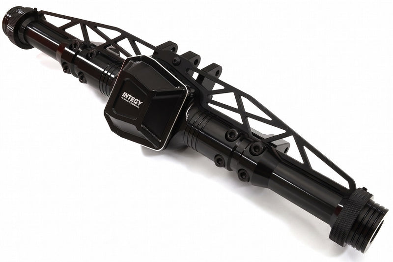 Precision-Crafted Billet Machined Rear Axle Housing for Axial SCX6 Crawler